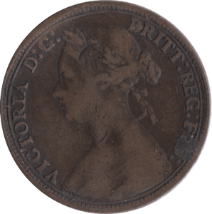 1880 HALFPENNY ( NF ) - Halfpenny - Cambridgeshire Coins