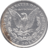 1880 MORGAN DOLLAR USA - SILVER WORLD COINS - Cambridgeshire Coins