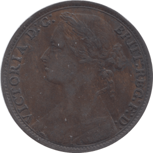 1880 PENNY ( VF ) 7 - Penny - Cambridgeshire Coins