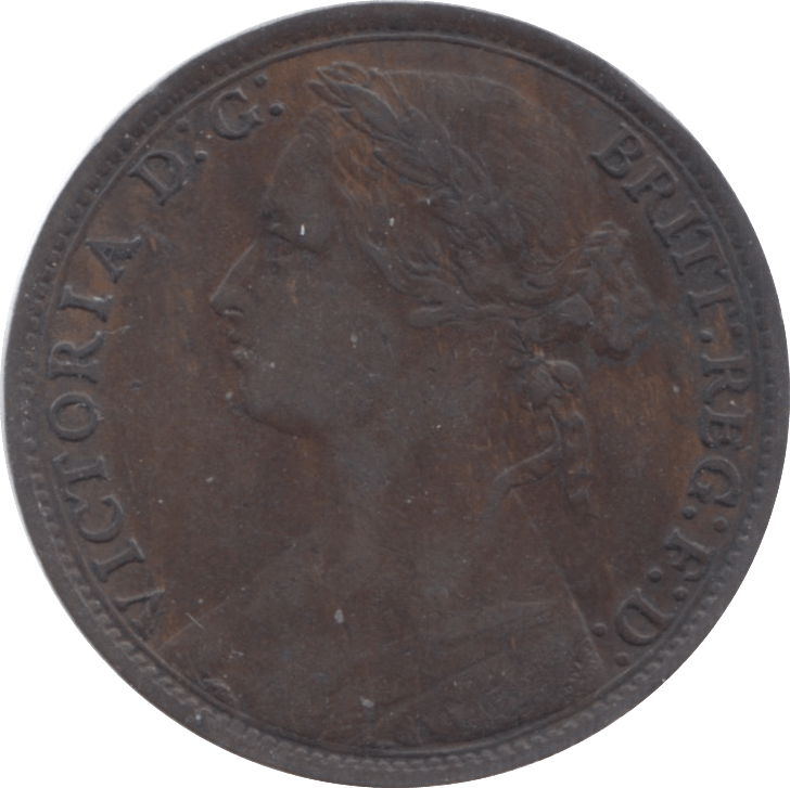 1880 PENNY ( VF ) 7 - Penny - Cambridgeshire Coins