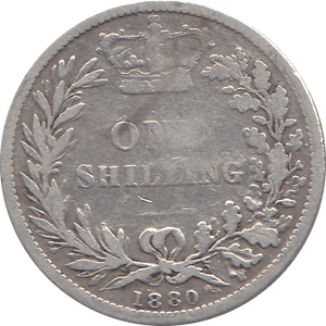 1880 SHILLING ( FAIR ) 4 - Shilling - Cambridgeshire Coins