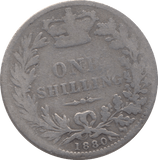 1880 SHILLING ( FAIR ) 5 - SHILLING - Cambridgeshire Coins