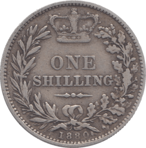 1880 SHILLING ( FINE ) 13 - Shilling - Cambridgeshire Coins