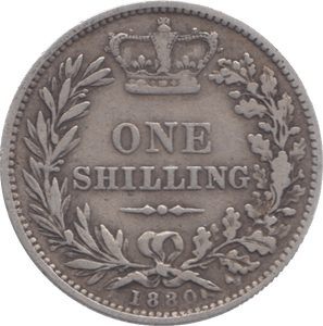1880 SHILLING ( FINE ) 13 - Shilling - Cambridgeshire Coins
