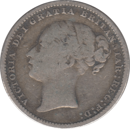 1880 SHILLING ( FINE ) 8 - Shilling - Cambridgeshire Coins