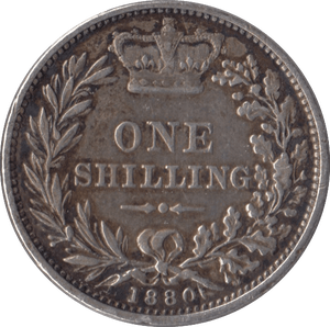 1880 SHILLING ( GF ) - Shilling - Cambridgeshire Coins