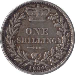 1880 SHILLING ( GF ) - Shilling - Cambridgeshire Coins