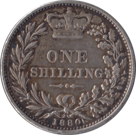 1880 SHILLING ( GF ) - Shilling - Cambridgeshire Coins