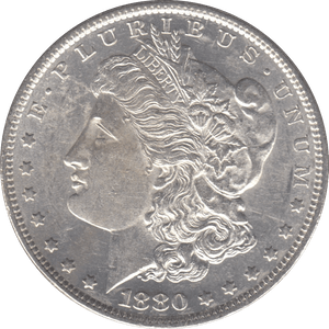 1880 SILVER MORGAN DOLLAR NEW ORLEANS MINT - SILVER WORLD COINS - Cambridgeshire Coins