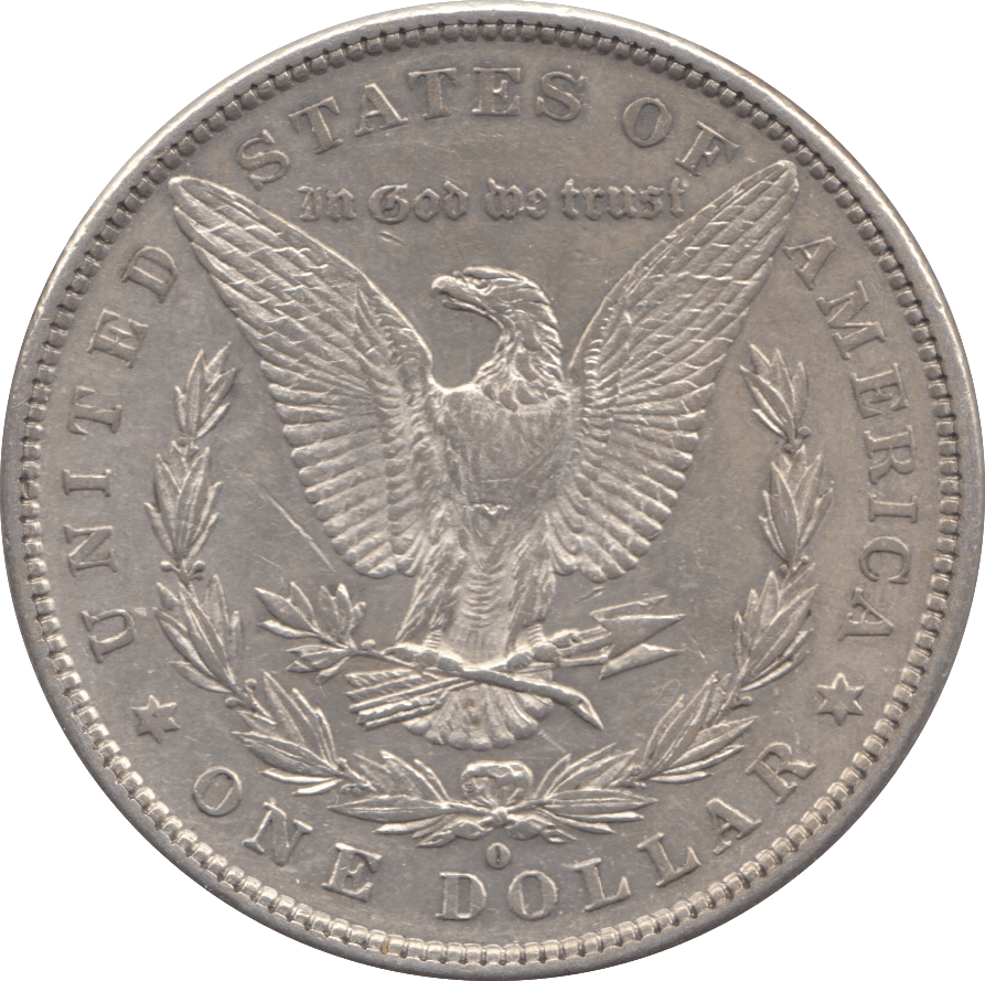 1880 SILVER MORGAN DOLLAR NEW ORLEANS MINT - SILVER WORLD COINS - Cambridgeshire Coins