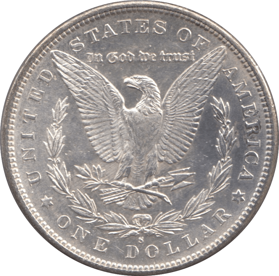 1880 SILVER MORGAN DOLLAR SAN FRANCISCO MINT - SILVER WORLD COINS - Cambridgeshire Coins