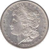 1880 SILVER MORGAN DOLLAR SAN FRANCISCO MINT - SILVER WORLD COINS - Cambridgeshire Coins