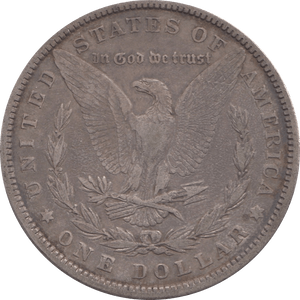 1880 SILVER MORGAN DOLLAR USA 4 - SILVER WORLD COINS - Cambridgeshire Coins
