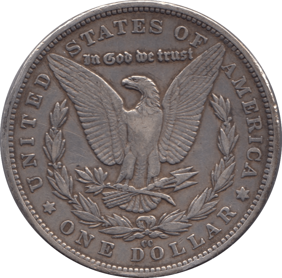 1880 SILVER MORGAN DOLLAR USA CARSON CITY MINT - SILVER WORLD COINS - Cambridgeshire Coins