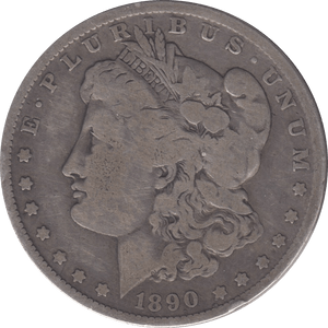 1880 SILVER MORGAN DOLLAR USA NEW ORLEANS MINT 4 - SILVER WORLD COINS - Cambridgeshire Coins