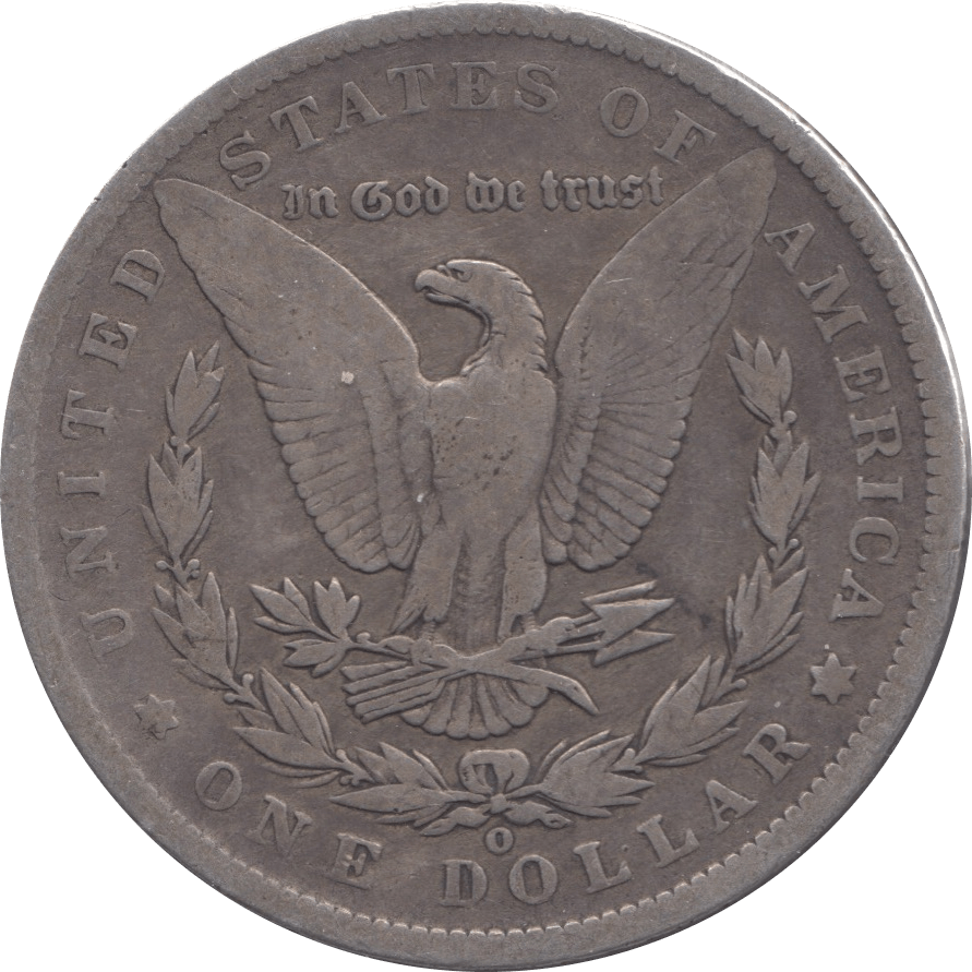 1880 SILVER MORGAN DOLLAR USA NEW ORLEANS MINT 4 - SILVER WORLD COINS - Cambridgeshire Coins