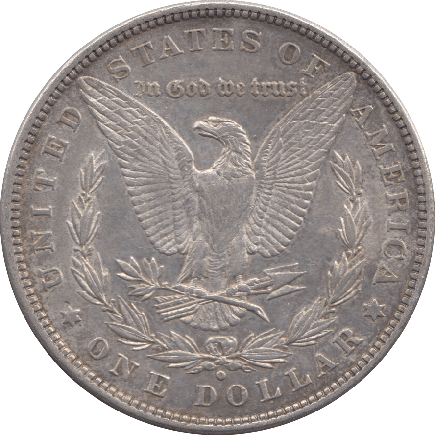 1880 SILVER MORGAN DOLLAR USA NEW ORLEANS MINT 6 - SILVER WORLD COINS - Cambridgeshire Coins