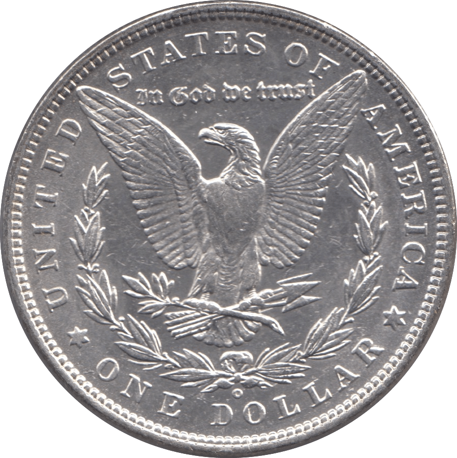 1880 SILVER MORGAN DOLLAR USA NEW ORLEANS MINT - SILVER WORLD COINS - Cambridgeshire Coins