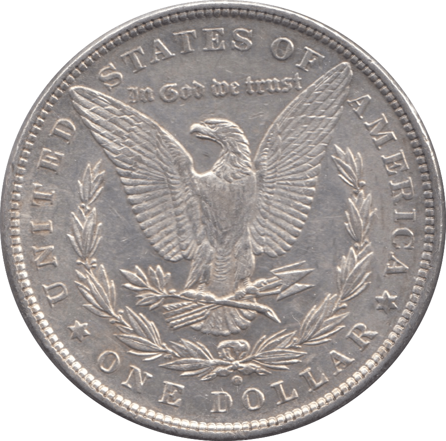 1880 SILVER MORGAN DOLLAR USA NEW ORLEANS MINT - SILVER WORLD COINS - Cambridgeshire Coins