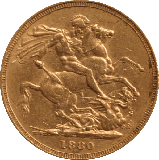 1880 SOVEREIGN ( GVF ) - Sovereign - Cambridgeshire Coins