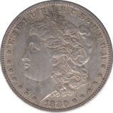 1880 USA SILVER MORGAN DOLLAR NEW ORLEANS MINT - SILVER WORLD COINS - Cambridgeshire Coins