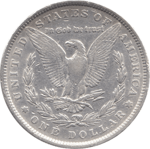 1880 USA SILVER MORGAN DOLLAR - WORLD COINS - Cambridgeshire Coins