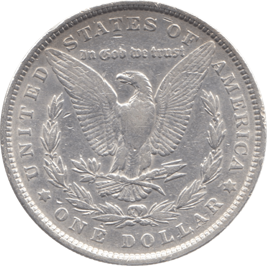 1880 USA SILVER MORGAN DOLLAR - WORLD COINS - Cambridgeshire Coins