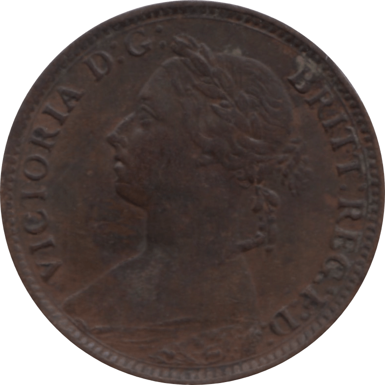 1881 FARTHING 2 ( GVF ) 74 - Farthing - Cambridgeshire Coins