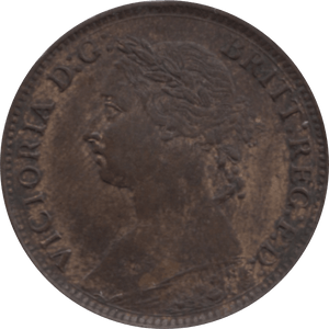 1881 FARTHING 2 ( GVF ) 75 - Farthing - Cambridgeshire Coins