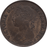 1881 FARTHING 2 ( GVF ) 75 - Farthing - Cambridgeshire Coins