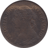 1881 FARTHING ( AUNC ) 1 - Farthing - Cambridgeshire Coins