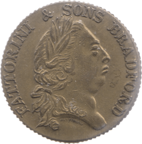 1881 FATTORINI JEWLERS TOKEN - Token - Cambridgeshire Coins