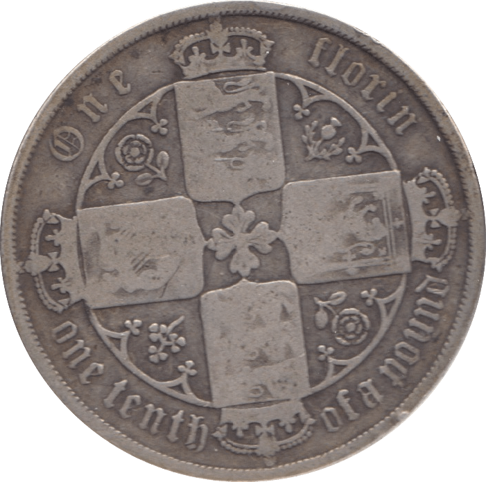 1881 FLORIN ( FAIR ) - FLORIN - Cambridgeshire Coins