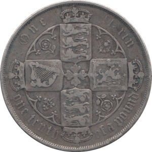 1881 FLORIN ( GF ) - Florin - Cambridgeshire Coins
