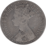 1881 FLORIN ( GF ) - Florin - Cambridgeshire Coins