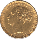 1881 GOLD SOVEREIGN ( GVF ) SYDNEY MINT - Sovereign - Cambridgeshire Coins