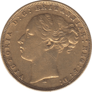 1881 GOLD SOVEREIGN ( VF ) MELBOURNE MINT - Sovereign - Cambridgeshire Coins