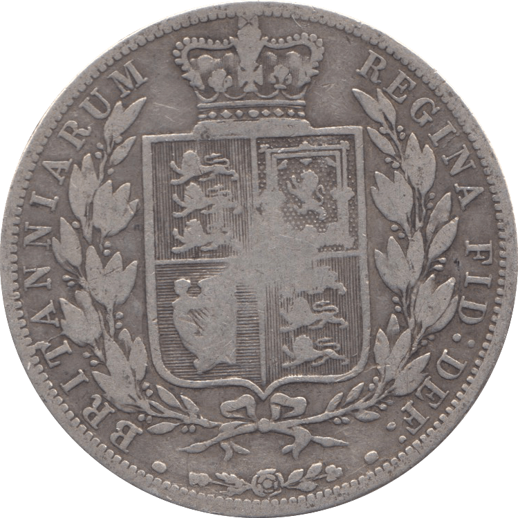 1881 HALFCROWN ( FAIR ) 3 - Halfcrown - Cambridgeshire Coins