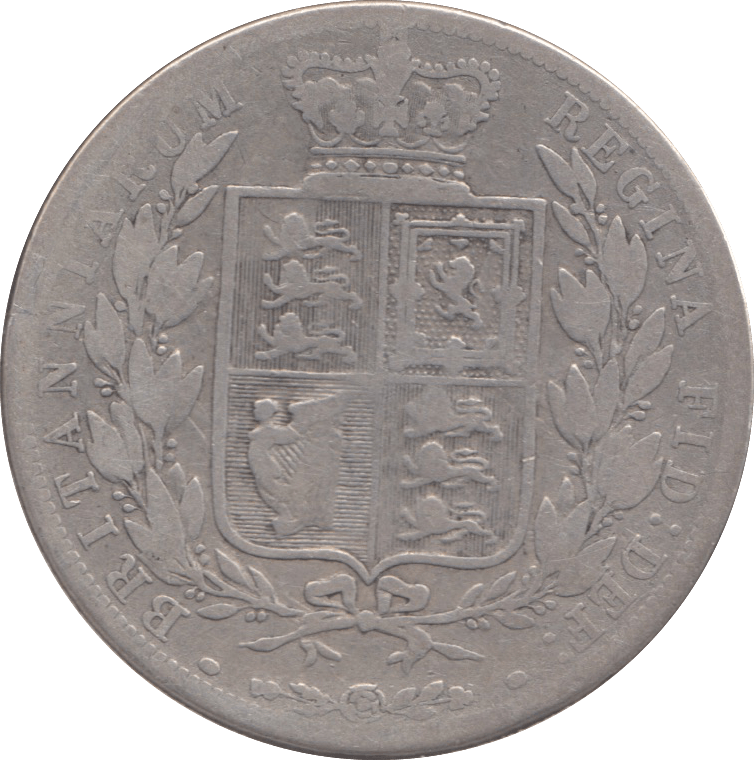 1881 HALFCROWN ( FAIR ) 4 - Halfcrown - Cambridgeshire Coins