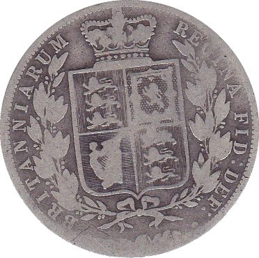 1881 HALFCROWN ( FAIR ) B - Halfcrown - Cambridgeshire Coins