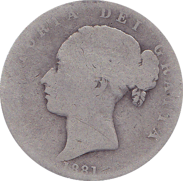 1881 HALFCROWN ( FAIR ) B - Halfcrown - Cambridgeshire Coins