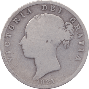 1881 HALFCROWN ( FAIR ) - Halfcrown - Cambridgeshire Coins