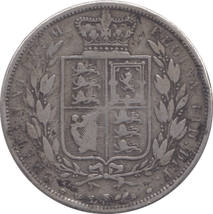 1881 HALFCROWN ( FINE ) 2 - Halfcrown - Cambridgeshire Coins