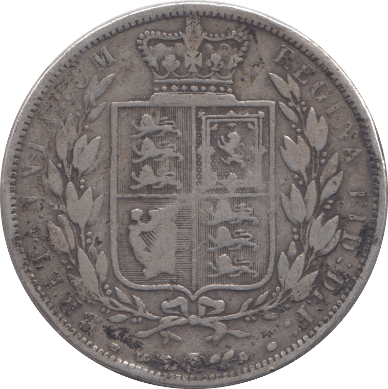 1881 HALFCROWN ( FINE ) 2 - Halfcrown - Cambridgeshire Coins