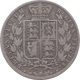 1881 HALFCROWN ( FINE ) - Halfcrown - Cambridgeshire Coins