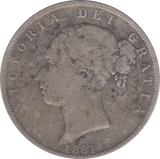 1881 HALFCROWN ( FINE ) - Halfcrown - Cambridgeshire Coins