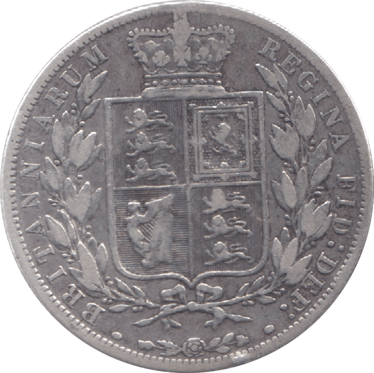 1881 HALFCROWN ( GF ) 6 - Halfcrown - Cambridgeshire Coins
