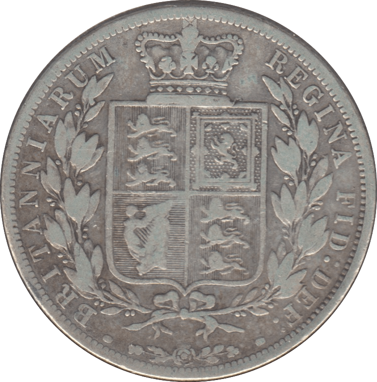 1881 HALFCROWN ( NF ) 6 - Halfcrown - Cambridgeshire Coins
