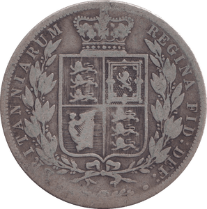 1881 HALFCROWN ( NF ) - halfcrown - Cambridgeshire Coins