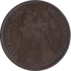 1881 HALFPENNY ( NF ) - Halfpenny - Cambridgeshire Coins